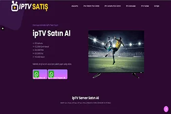 iptv satışı yapan web sitesi